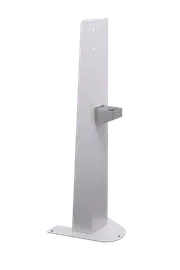 RAPIDLINE HAND SANITISER STAND With Dip Tray and Screw Down Base Plate White