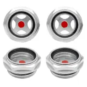 4 Pack 1 Inch NPT Air Compressor Oil Sight Glass Oil Liquid Level Gauge