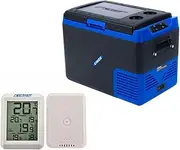 Kings Escape 40 Portable Camping Fridge/Freezer + Wireless Thermometer