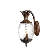 Acclaim Lighting 7502 2 Light 18"H Pineapple Outdoor Wall Sconce - Black