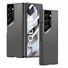 For Samsung Galaxy Z Fold 6 Hard Lens Protection Case with Screen Protector