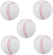 Mellisso 5X Sport Baseball Reduced Impact Baseball 10Inch Adult Youth Soft Ball for Game Competition Pitching Catching Training