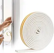 Window Seal Strip, Self Adhesive Foam Weather Stripping Door, Oundproofing Weatherstrip Collision Avoidance Rubber Gap, Insulation Strip Draught Excluder Tape