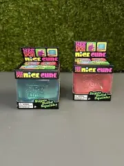 Nee Doh Squishy Fidget Toy- Blue & Pink - 2 Pack New