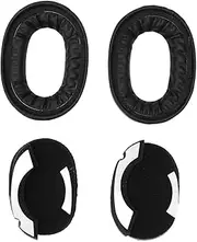 for Jabra Elite 85h Ear Cushions Replacement Ear Pads Cups Cover Leather Memory Foam Earpad Compatible with Jabra Elite 85h Wireless Over Ear Noise Cancelling Headphones