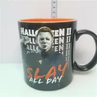 在飛比找ETMall東森購物網優惠-Halloween月光光心慌慌陶瓷杯美國恐怖驚悚電影周邊杯子