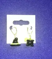 Disney Parks 2024 Halloween Arribas Witch Hat & Cauldron Earrings New
