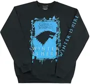 [Vanilla Underground] Game of Thrones Winter is Here Men's Sweatshirt (M) Black