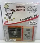 Sheepworld 5 Star BBQ Griller Sheep 2pc Dish Towels 50 X 70 CM Germany