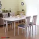 RICHOME TA315 CH1020 安迪延伸餐桌椅(一桌四椅)-2色 餐桌 餐桌椅 延伸餐桌
