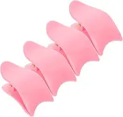 WOFASHPURET 4Pcs Lash Applicator Tool Lightweight Makeup Supplies for Easy False Eyelash Application Durable Tweezers for Precise Lash Placement Portable Design for Go