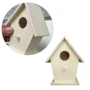 Child Squirrel Perch Box Hand-woven Straw Bird's Nest Hanging House Hosue