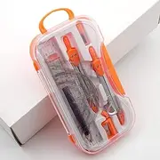 Math Geometry Kit Sets, 10Pcs Math Geometry Kit Set,Metal Protractor Maths Kit Math Compass and Metal Geometry Drawing Tools with Rulers,Protractor,Compass,Pencil Lead Refills,Pencil,Eraser