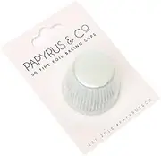 Papyrus Mini Foil Baking Cup 50-Pieces, 35 mm Size, White