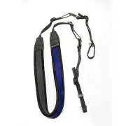 Promaster Professional Cushion DSLR Camera Strap w/ QR Quick Release BLUE #1031