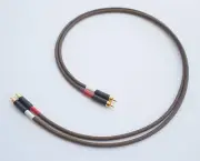 Belden 8402 with Switchcraft 3502ABAU, High-End HiFi RCA Interconnect Cable Pair