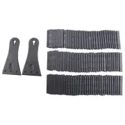 2 Pack Plastic Blade Scraper with 100Pcs Single Plastic Blades, Extra Big4244