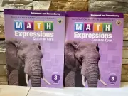 New Math Expressions Common Core Grade 3 Volume 1&2 Homework And Remembering