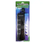 Ultracharge 4-Socket Surge Protection Power Strip Board w/ Individual Switches