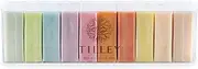 [Tilley] Classic White Marble Rainbow Soap 50 g (Pack of 10)