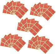 Luxshiny 10 Pcs Transparent Double Sided Nail Adhesive Tape Traceless Nail Display Adhesive Tabs for Manicure Boards for Presentations