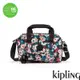 Kipling 百花齊放印花波士頓手提兩用包-BRYNNE