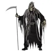 Adult Scythe Mysterious Ensemble For Halloween Costume Parties & Shows