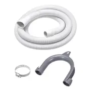 Washing Machine Drain Hose, Universal Drain Hose Extension Kit 9.84ft White