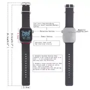 Vibrating Metronome Watch Portable Metronome Watch Vibrating Quiet Metronome