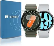 [T Tersely] (3 Pack) Screen Protector for Samsung Galaxy Watch FE/7/6/5/4 (40MM), 9H Hardness Tempered Glass Film Guard for Samsung Galaxy Watch