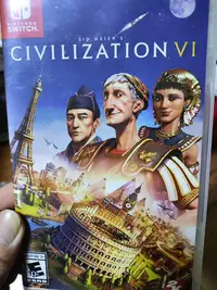 在飛比找Yahoo!奇摩拍賣優惠-switch游戲卡NS 文明6 文明帝國6 Civiliza