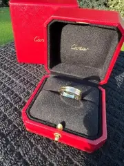 Cartier Trinity Vendome Band size 56 Brand New