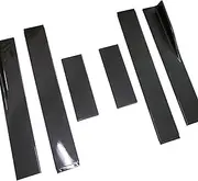 Side Skirts Extension Rocker Splitters Diffuser Winglet Wings Body Kit Compatible for VW Golf MK6 2010 2011 2012 2013 GTI Car Accessories(Carbon Fiber Look)