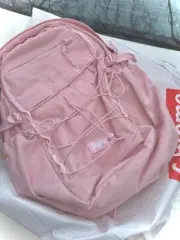 Supreme Logo Backpack SS25 (Light Pink) - READY TO SHIP