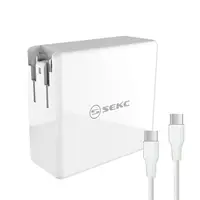 在飛比找倫敦印象優惠-PD+QC3.0 60W 日本SEKC PD牆充2孔極速充電