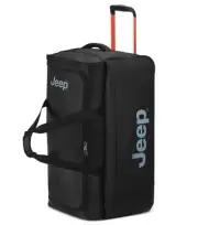 Jeep 73 cm 2-Wheel Rolling Duffle Bag - Black (JS009D)