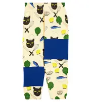 [Mini Rodini] Mini Rodini Chef Cat cotton jersey sweatpants Y 2/3 multicoloured