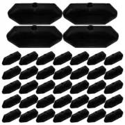100 Pcs Floor Fasteners Composite Decking Fixings Clips for Hidden