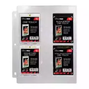 Ultra Pro 4-Pocket Page for 23PT-100PT ONE-TOUCH Displays Case of 10