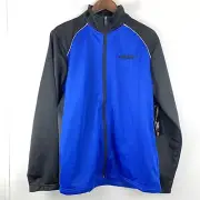 AND1 Basketball size Medium Men’s Blue Black Full Zip Track Jacket NWT