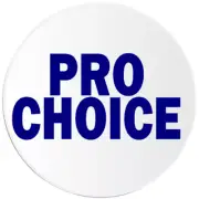 Pro Choice - Circle Sticker Decal 3 Inch - Abortion Slogan Political Protest