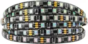 WS2811 IC=RGB+IC Addressable Dream Color LED Strip 16.4FT 60Leds/M 20Pixels/M IP