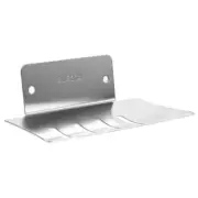 Pump Self Draining Soap Dish for Shower Aviation Aluminum Grove Design