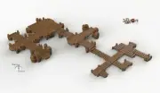 Ultimate RPG Piers and Docks Set - 28mm 32mm Dragon's Rest Wargaming Terrain Sca