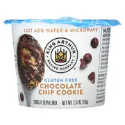 King Arthur Baking Company, Gluten Free Single Serve Mix, Chocolate Chip Cookie, 2 oz (56 g)