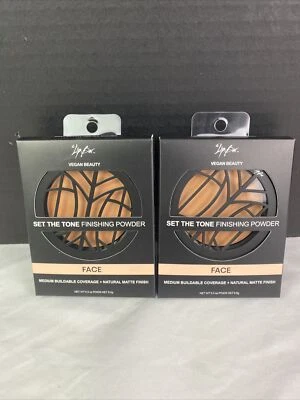 2 PK The Lip Bar Face Set The Tone Finishing Powder-Golden Girl 0.3 oz