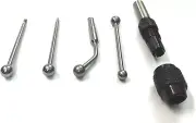 ASSORTS Wiggler & Center finder Set-5 pcs, Finding Run out concentrically align