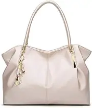 JUNMIN New Women's Bags Fashion Trends Women's Bags All-Match One-Shoulder Diagonal Handbags (Color : White)