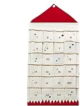 Fabric Christmas Countdown Calendar, Storage Bag, Countdown Calendar, 24 Pockets, 2024 , Countdown to Christmas, Christmas Decorations for Home Decoration
