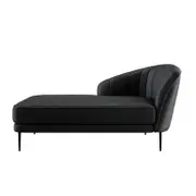 Kaj Velvet Daybed - Left Armrest